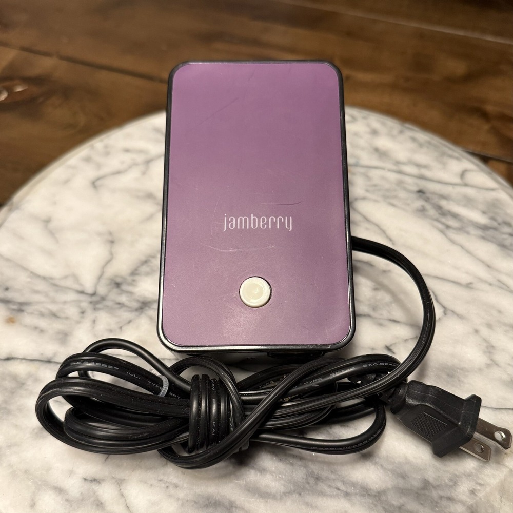 Mini Jamberry Electric Nail Dryer Purple Black Pedicure Manicure‎ TESTED!